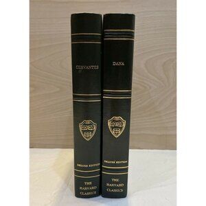 (Lot of 2) The Harvard Classics Deluxe Edition 1969 Cervantes Dana